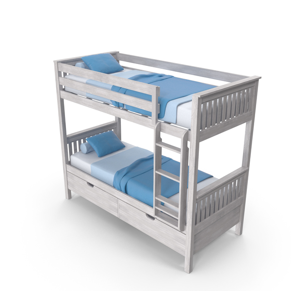 White Bunk Bed PNG & PSD Images