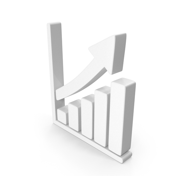 Symbols: White Business Growth Symbol PNG & PSD Images
