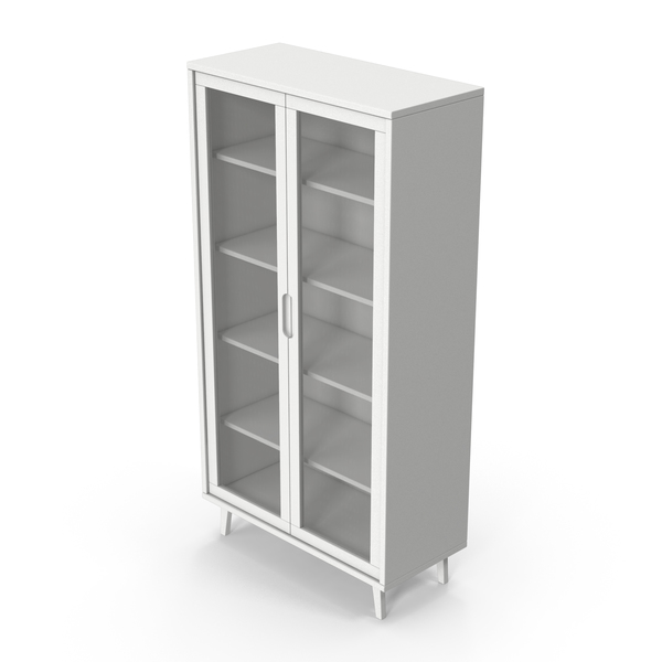 Office Storage: White Cabinet With Glass Doors PNG & PSD Images Office Storage: White Cabinet With Glass Doors PNG & PSD Images