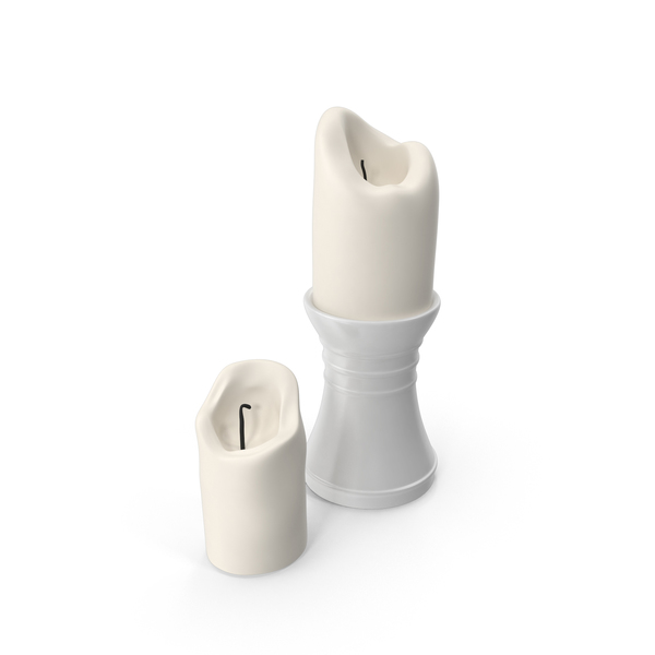White Candle Holder PNG & PSD Images White Candle Holder PNG & PSD Images