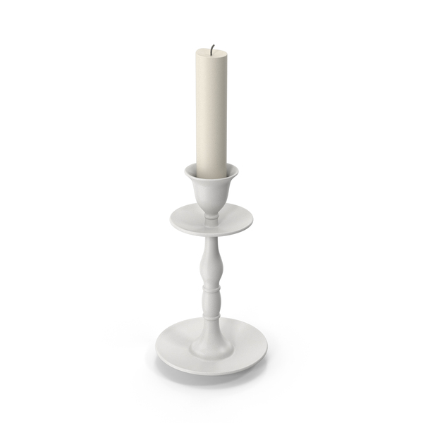 Candlestick: White Candle Holder PNG & PSD Images Candlestick: White Candle Holder PNG & PSD Images