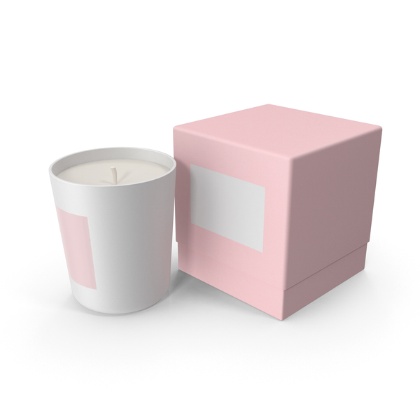 White Candle with Pink Box PNG & PSD Images White Candle with Pink Box PNG & PSD Images