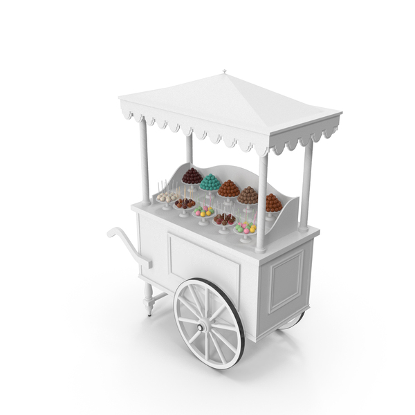 Food: White Candy Cart PNG & PSD Images Food: White Candy Cart PNG & PSD Images