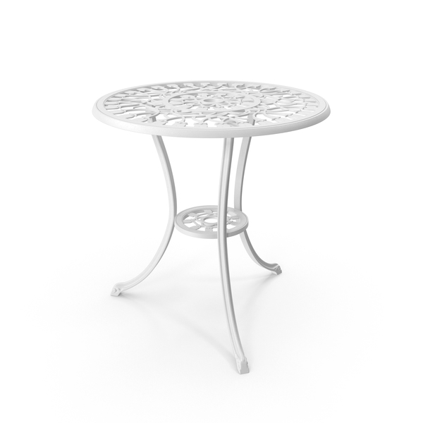 White Cast Iron Dining Table PNG & PSD Images White Cast Iron Dining Table PNG & PSD Images