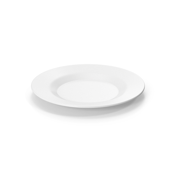 White Ceramic Plate PNG & PSD Images