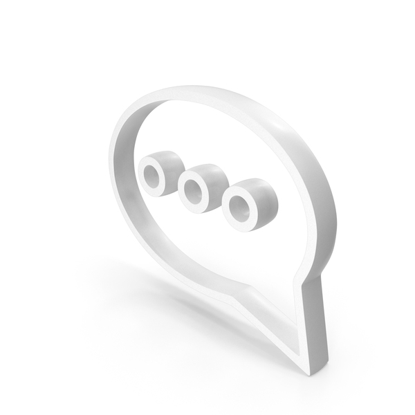 Symbols: White Chat Messenger Symbol PNG & PSD Images Symbols: White Chat Messenger Symbol PNG & PSD Images