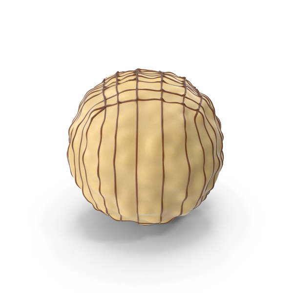 White Chocolate Ball with Chocolate Lines PNG & PSD Images White Chocolate Ball with Chocolate Lines PNG & PSD Images