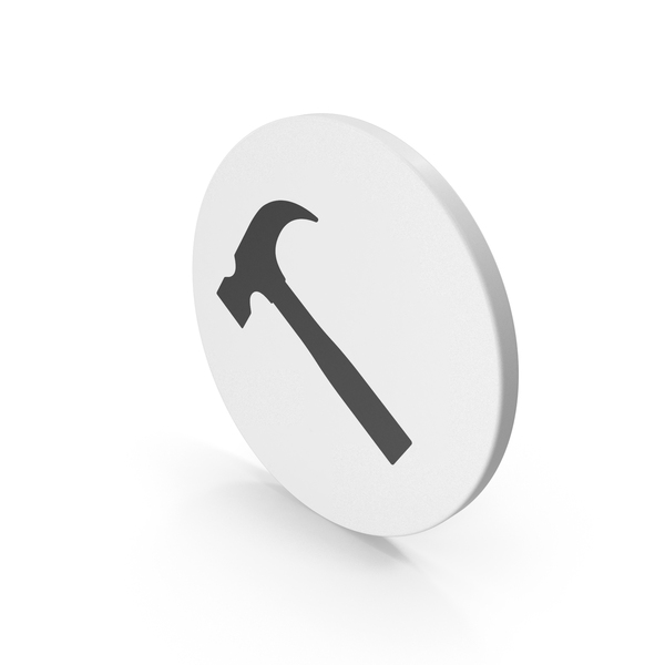Symbols: White Circular Hammer Symbol PNG & PSD Images Symbols: White Circular Hammer Symbol PNG & PSD Images