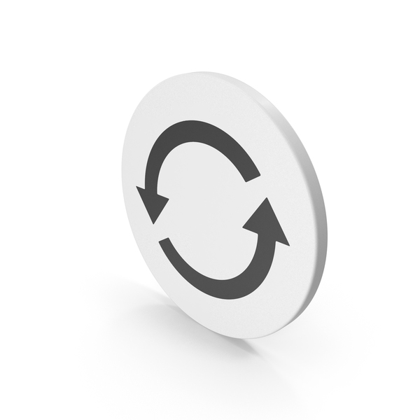 Symbols: White Circular Update Symbol PNG & PSD Images Symbols: White Circular Update Symbol PNG & PSD Images