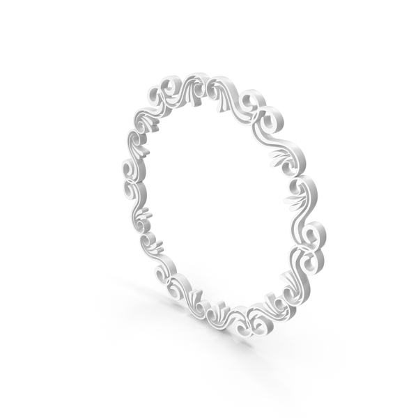General Decor: White Circular Wreaths Frame PNG & PSD Images General Decor: White Circular Wreaths Frame PNG & PSD Images