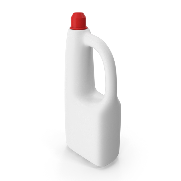 White Cleaning Product Bottle with Red Cap PNG & PSD Images White Cleaning Product Bottle with Red Cap PNG & PSD Images