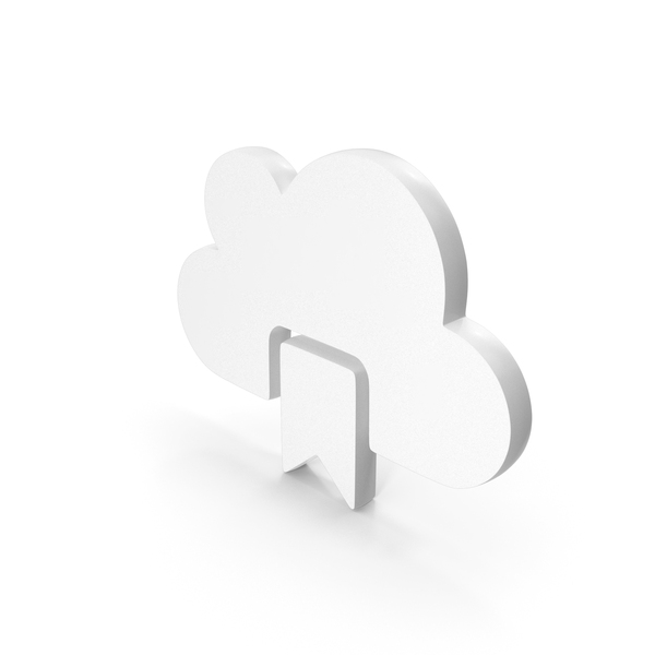 Symbols: White Cloud Bookmark Icon PNG & PSD Images Symbols: White Cloud Bookmark Icon PNG & PSD Images