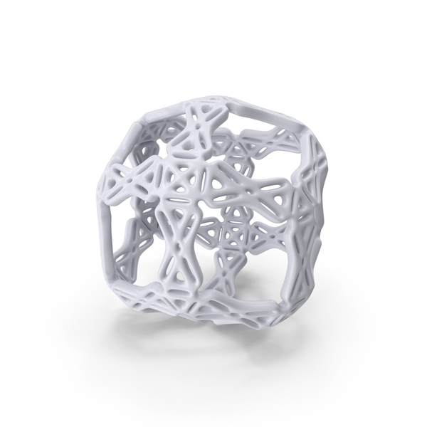 Geometric Shape: White Complex Object PNG & PSD Images Geometric Shape: White Complex Object PNG & PSD Images