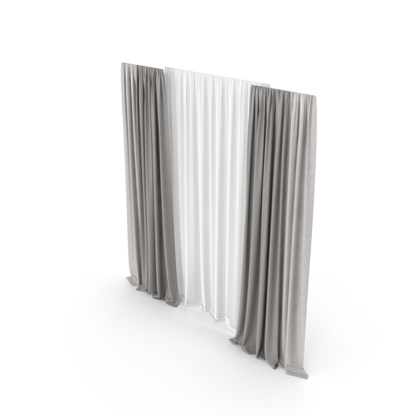 Curtain: White Curtains With Tulle PNG & PSD Images Curtain: White Curtains With Tulle PNG & PSD Images
