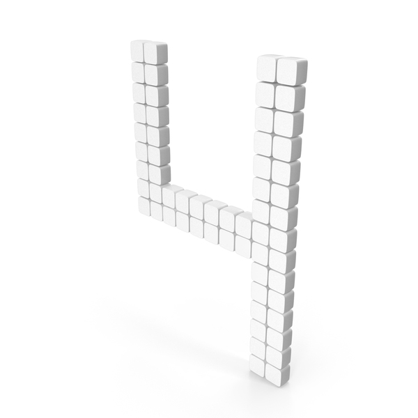 Symbols: White Digital Number 4 Icon PNG & PSD Images Symbols: White Digital Number 4 Icon PNG & PSD Images