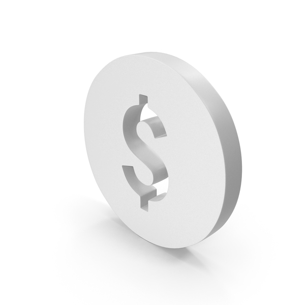Symbols: White Dollar Round Symbol PNG & PSD Images Symbols: White Dollar Round Symbol PNG & PSD Images