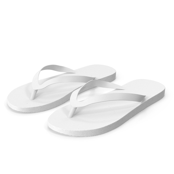 White Flip Flops PNG Images & PSDs for Download | PixelSquid - S12117783D