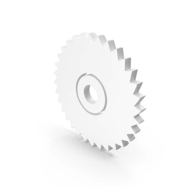 Symbols: White Gear Icon PNG & PSD Images Symbols: White Gear Icon PNG & PSD Images