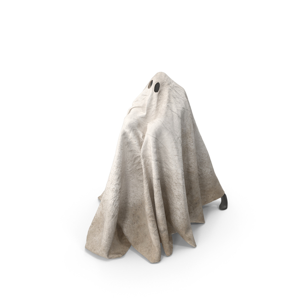 White Ghost with Torn Sheet for Halloween PNG & PSD Images White Ghost with Torn Sheet for Halloween PNG & PSD Images