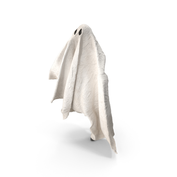 White Ghost with Torn Sheet for Halloween PNG & PSD Images White Ghost with Torn Sheet for Halloween PNG & PSD Images