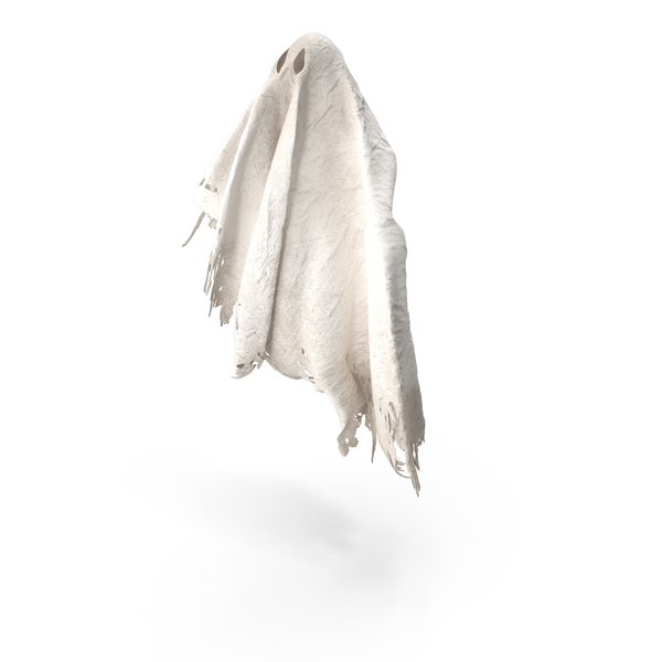 White Ghost with Torn Sheet for Halloween PNG & PSD Images White Ghost with Torn Sheet for Halloween PNG & PSD Images