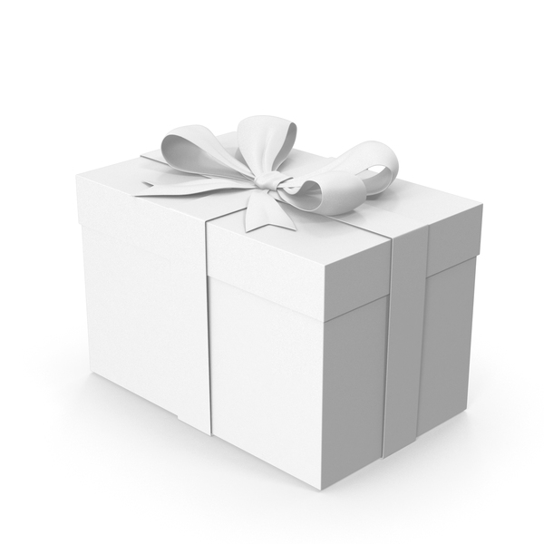 White Gift Box PNG Images & PSDs for Download | PixelSquid - S121806294