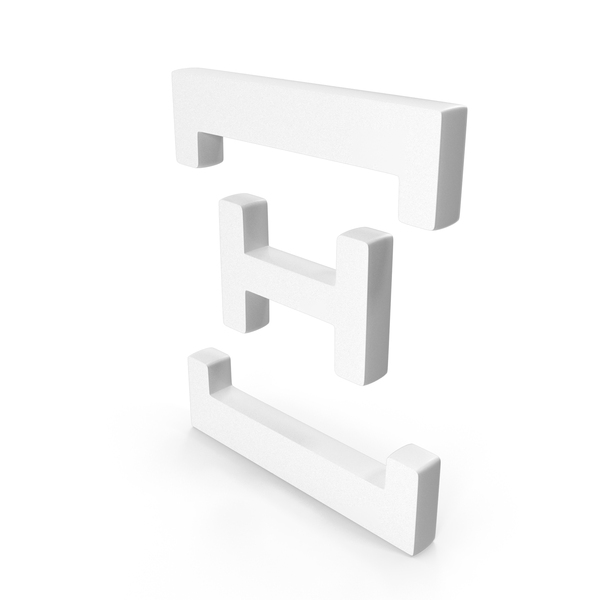 Symbols: White Greek Letter Xi Icon PNG & PSD Images