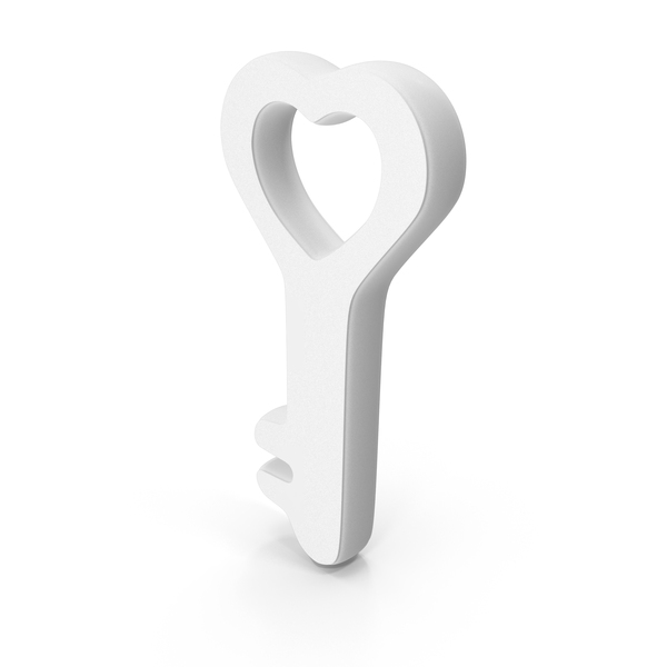 Symbols: White Heart Key Symbol PNG & PSD Images Symbols: White Heart Key Symbol PNG & PSD Images