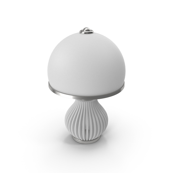 Table Lamp: White Lampshade PNG & PSD Images