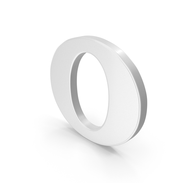 Language: White Letter O PNG & PSD Images