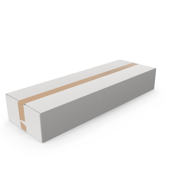 Mail Package: White Long Parcel Cardboard Box PNG & PSD Images Mail Package: White Long Parcel Cardboard Box PNG & PSD Images