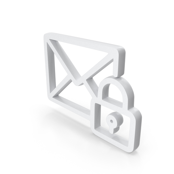 Symbols: White Mail Protection Icon PNG & PSD Images Symbols: White Mail Protection Icon PNG & PSD Images
