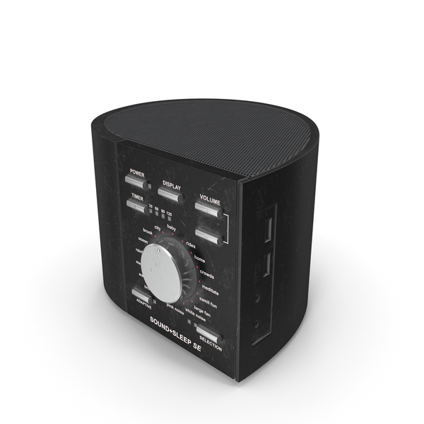 Dj Mixer: White Noise Sound Machine Black Used PNG & PSD Images
