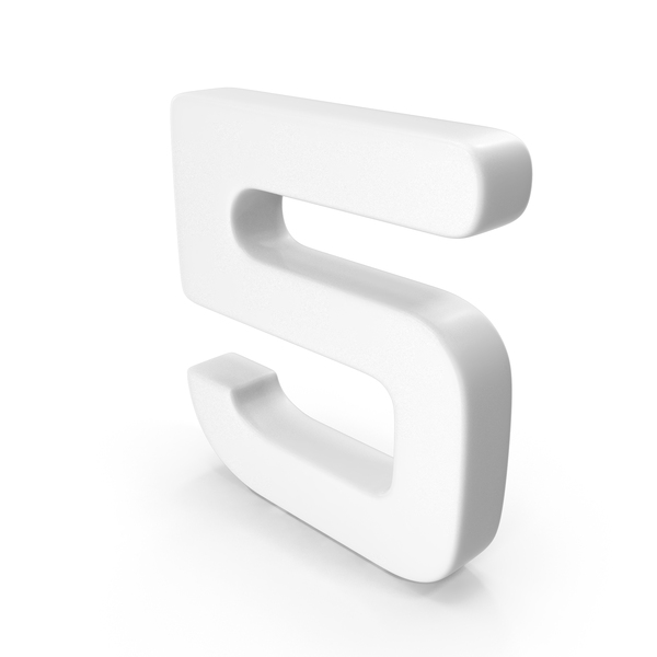 White Number 5 PNG & PSD Images White Number 5 PNG & PSD Images