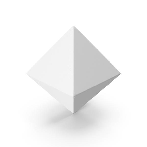 Symbols: White Octahedron Geometric Shape PNG & PSD Images Symbols: White Octahedron Geometric Shape PNG & PSD Images