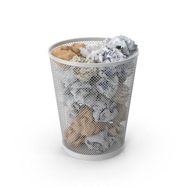 Dustbin: White Paper Trash Can With Papers PNG & PSD Images Dustbin: White Paper Trash Can With Papers PNG & PSD Images