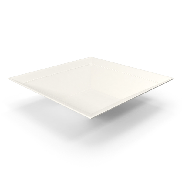 Bowl: White Pearl Square Server PNG & PSD Images Bowl: White Pearl Square Server PNG & PSD Images