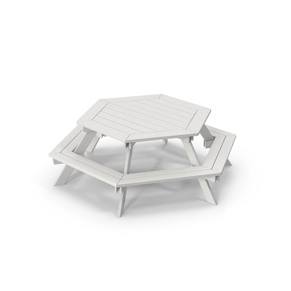 White Picnic Table PNG & PSD Images White Picnic Table PNG & PSD Images