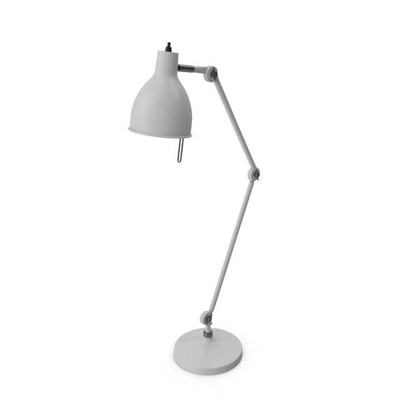 Table: White PJ60 Desk Lamp PNG & PSD Images