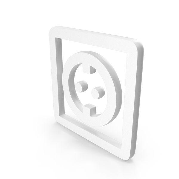 Symbols: White Power Socket Icon PNG & PSD Images Symbols: White Power Socket Icon PNG & PSD Images