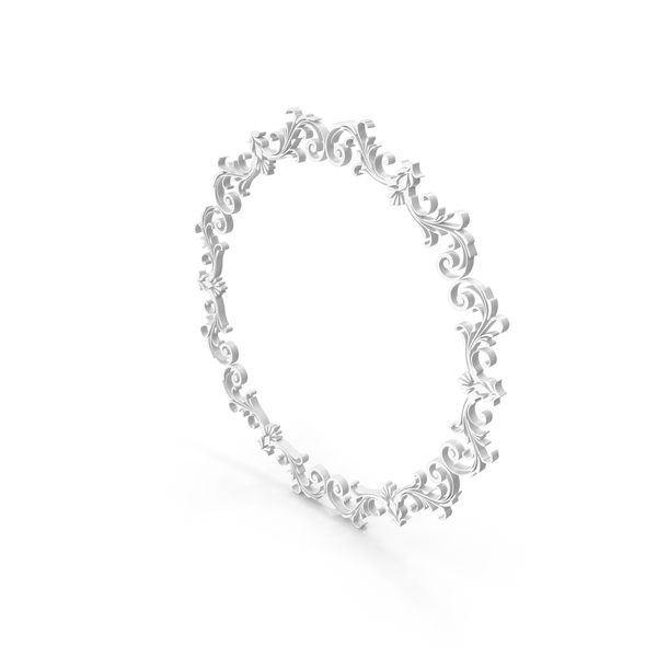 Home Decor: White Royal Decorative Circular Frame PNG & PSD Images Home Decor: White Royal Decorative Circular Frame PNG & PSD Images