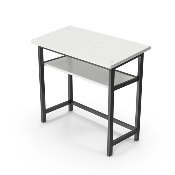 Writing: White School Desk PNG & PSD Images