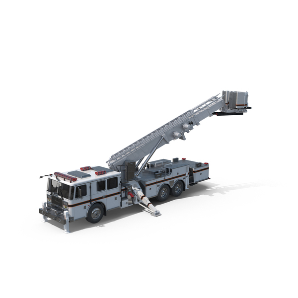 Engine: White Seagrave Fire Truck PNG & PSD Images Engine: White Seagrave Fire Truck PNG & PSD Images