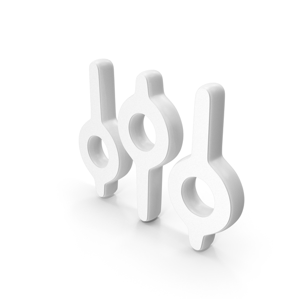 Symbols: White Settings Symbol PNG & PSD Images