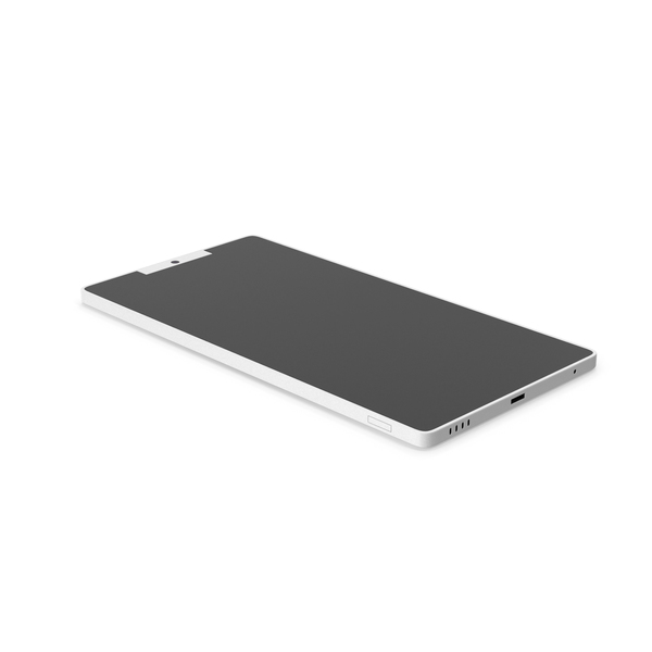 White Smartphone PNG & PSD Images