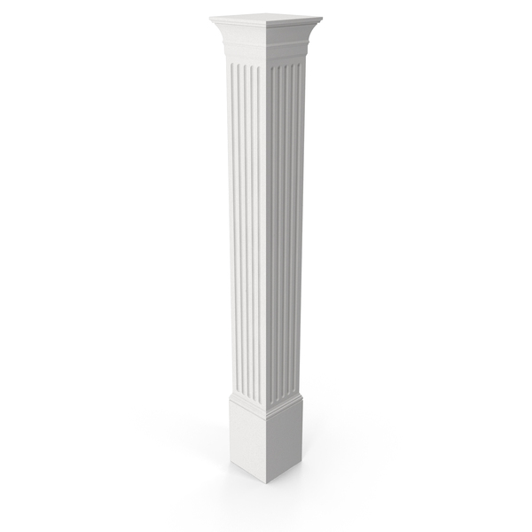 White Square Classic Column PNG & PSD Images White Square Classic Column PNG & PSD Images