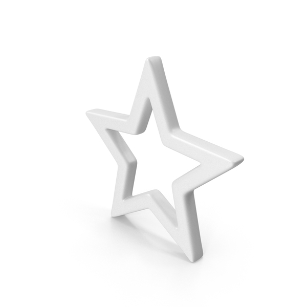 Symbol: White Star PNG & PSD Images