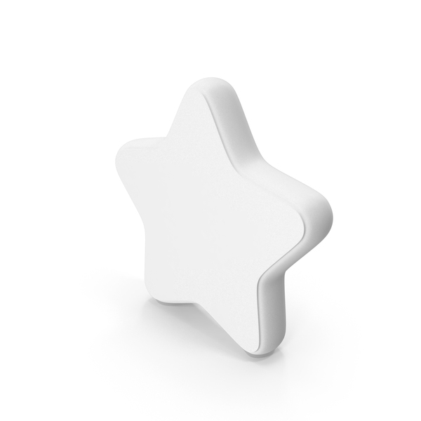 Symbols: White Star Symbol PNG & PSD Images