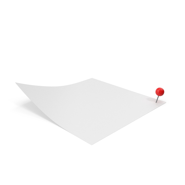 Office Supplies: White Sticky Note With Sphere Push Pin PNG & PSD Images Office Supplies: White Sticky Note With Sphere Push Pin PNG & PSD Images