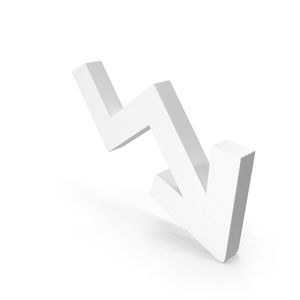 Symbols: White Stock Market Loss Arrow Symbol PNG & PSD Images Symbols: White Stock Market Loss Arrow Symbol PNG & PSD Images